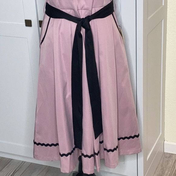 Lindy Bop Women's 10 Plum/Purple “Bethany" Dress Short Sleeve New - Picture 3 of 10